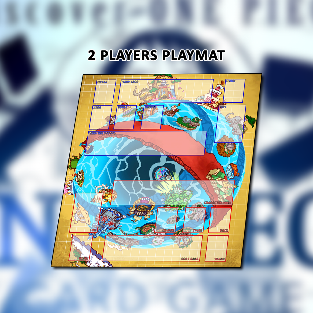 ALL SAGA / 2 Players Playmat - OPCG