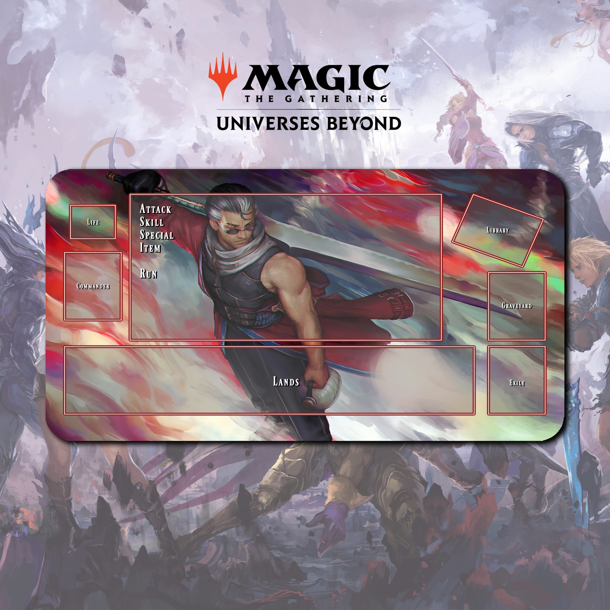 Auron - MTG x FF