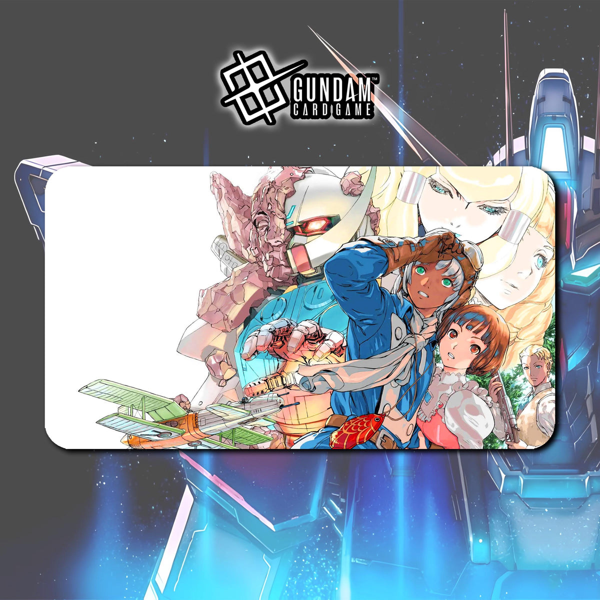 Turn A Gundam Card Game / Playmat 24"x14" inches (600x350x2mm)