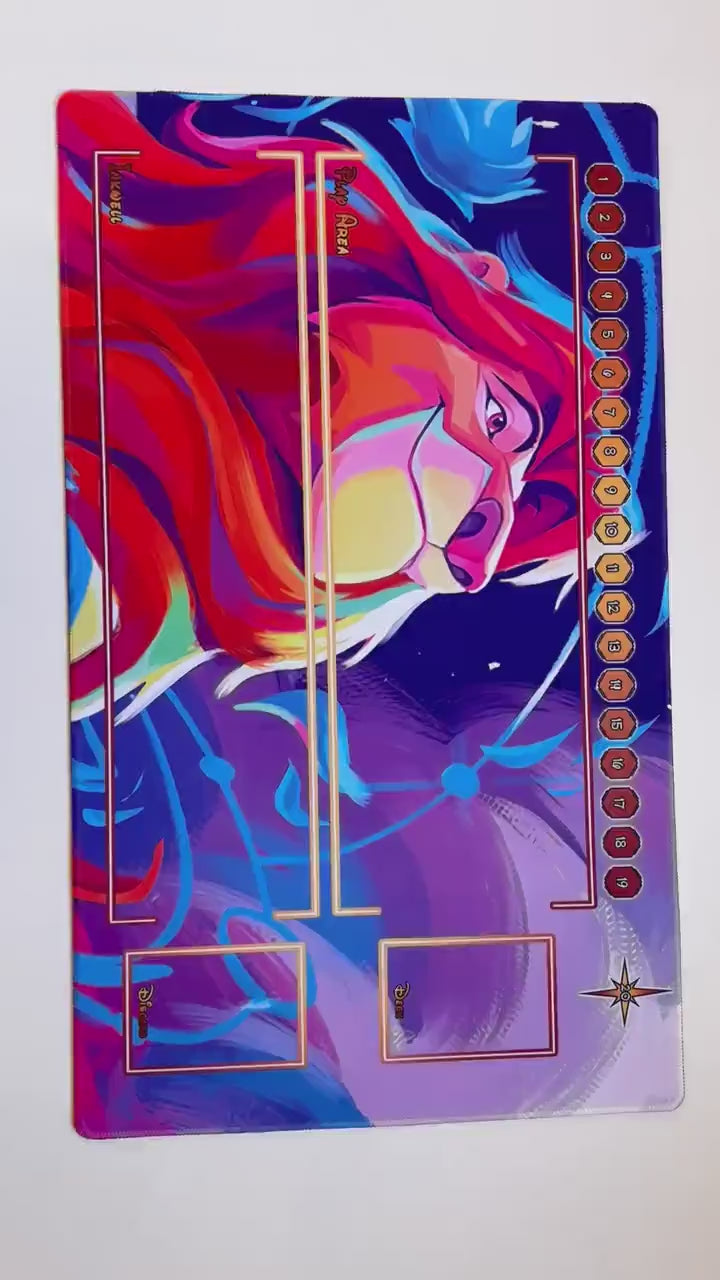 Playmat Woody & Buzz TCG Lorcana v5 / 24"x14" inches (600x350x2mm) With Zone or No Zone