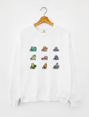 SWEATSHIRT WHITE | PKM - 3 FIRST GEN