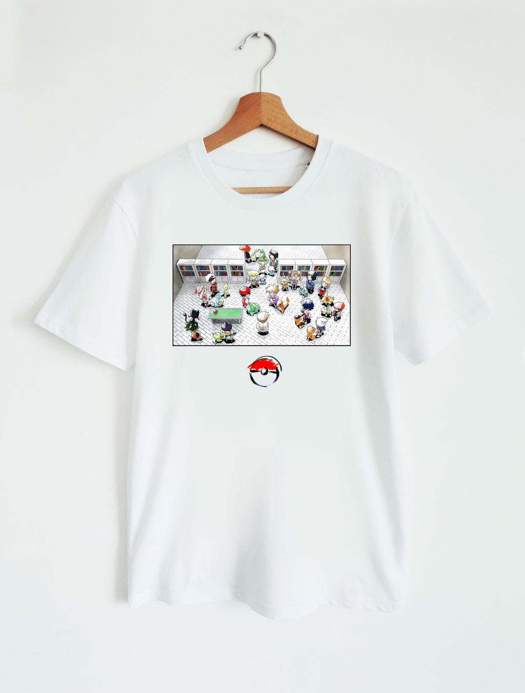 T-SHIRT WHITE UNISEX COLORS | PKM - TRAINERS & STARTERS