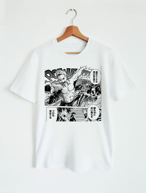 T-SHIRT WHITE UNISEX | MY HERO ACADEMIA - MIRIO “POWER!”