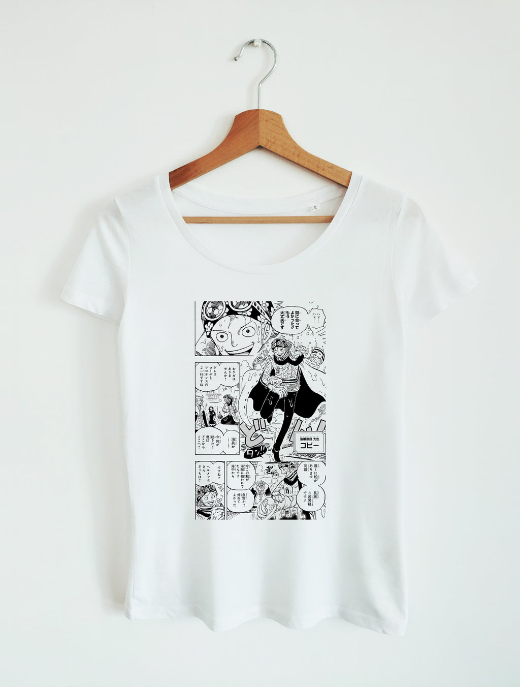 T-SHIRT WHITE WOMEN | ONE PIECE - COBY