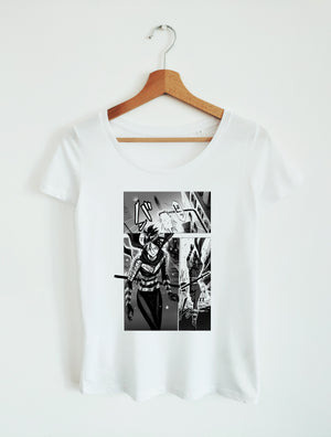 T-SHIRT WHITE WOMEN | ONE-PUNCH MAN - SONIC