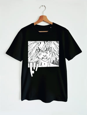 T-SHIRT BLACK UNISEX | MIKEY ANGRY