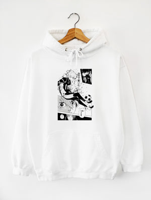 HOODIE WHITE UNISEX | SEISHIRO NAGI "IMPRESSED"