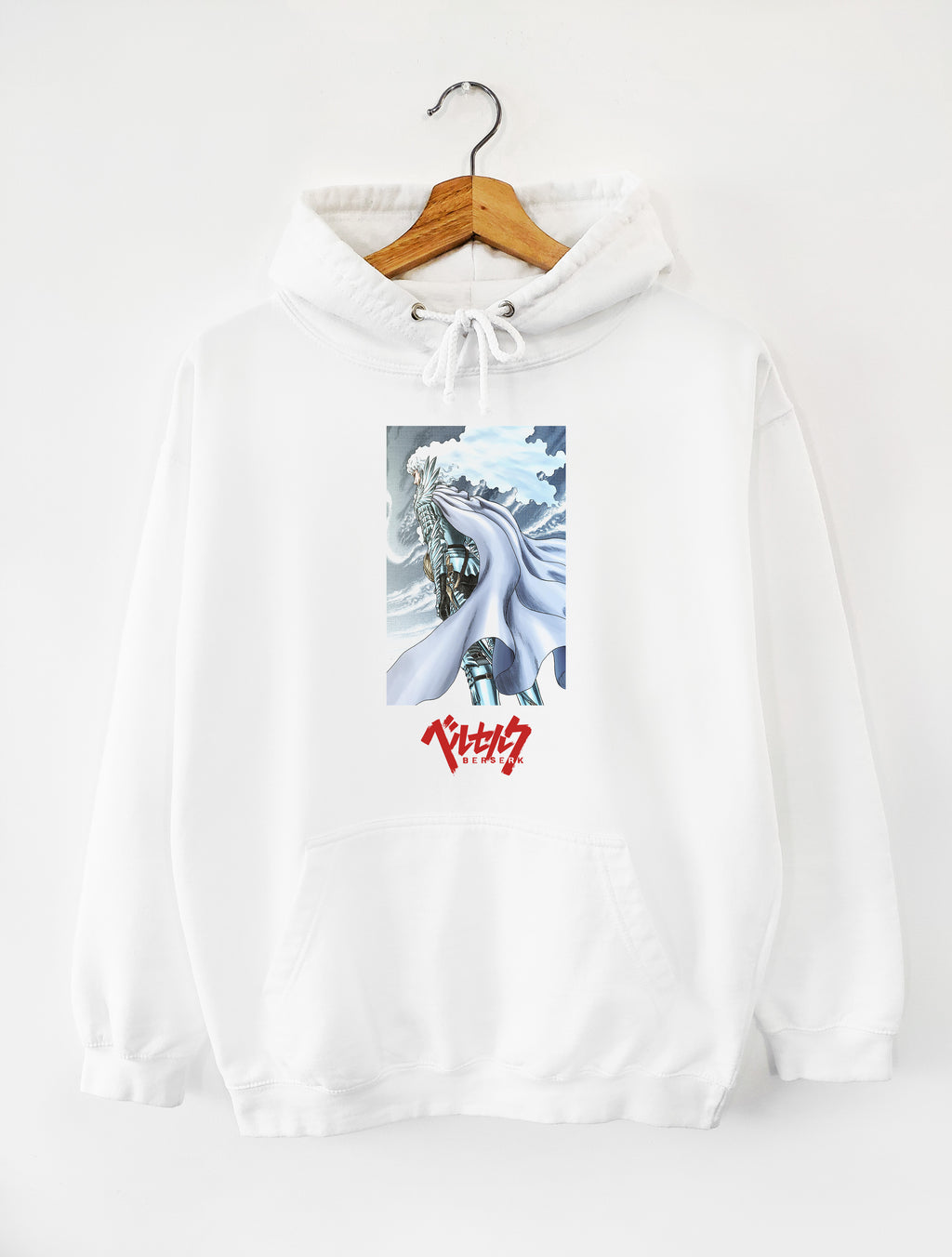 HOODIE WHITE UNISEX COLORS | GRIFFITH
