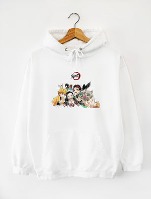 HOODIE WHITE COLORS | KNY FAMILY